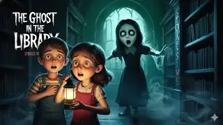 👻😈 Horror stories for kids👻|The ghost who lived in the library&hellip;📖👻#viral#trending#story#kids#stories