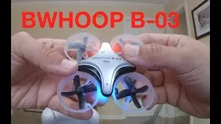 Квадрокоптер BWHOOP B-03 &mdash; обзор и полёты в помещении