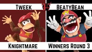 Knightmare at the Roundtable - Tweek (Diddy Kong) vs BeatyBean (Wario) - Winners R3