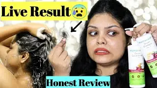 😱I TRIED MAMAEARTH ONION SHAMPOO & CONDITIONER ON YOUR RECOMENDATION | HAIR FALL CONTROL??