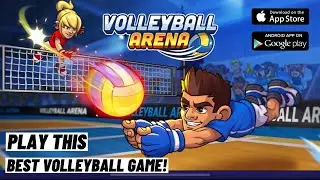 The Best Volleyball 1vs1 Game on Mobile! Volleyball Arena Gameplay iOS Android
