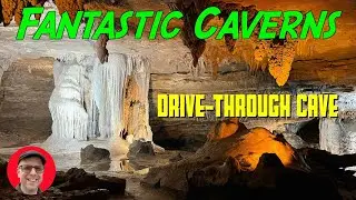 Fantastic Caverns Drive thru Cave Springfield Missouri 😎 #route66 #Springfield #Missouri #caves
