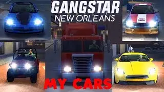 GANGSTAR NEW ORLEANS - MY VEHICLE GEARS (CARS, BIKES AND BOATS)