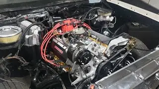Setting the engine in this 1985 Olds Delta 88