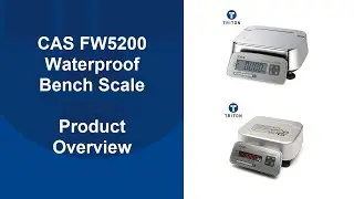 CAS FW500 Waterproof Benchtop Scale IP69 Product Overview