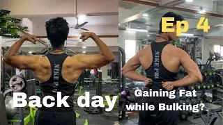 Are you Gaining Fat while Bulking? | Back Workout tips | December Lean Bulk EP 4