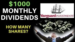 How Many Shares Of Stock To Make $1000 A Month? | Vanguard S&P 500 ETF (VOO)