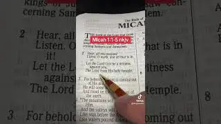 Micah 1:1-5 nkjv #God #Jesus #faith #love #power #prayer #gospel #music #bibleverse #hope #like #joy