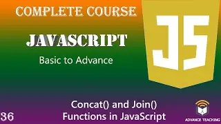 Concat() & Join() Functions in JavaScript in Urdu/Hindi