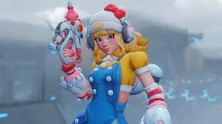 NEW Hello Kitty Juno Skin Showcase | Overwatch x Hello Kitty & Friends