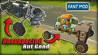 ScrapMechanic Fantmod Ep.1 !! Automated Farming Drone & The Band-trike !