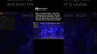 I Pulled 3D Scenes Out of Genie 3 Using Gaussian Splatting & Photogrammetry