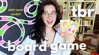 tarot card board game chooses my January & February tbr ✨ romance, horror, general fiction & sci fi