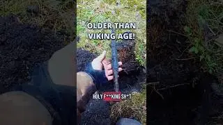 I found a spear older than the Viking Age!  #metaldetecting #finland #archeology #history