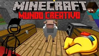 Minecraft: Construyendo una aldea en el mundo creativo - ElJPHD