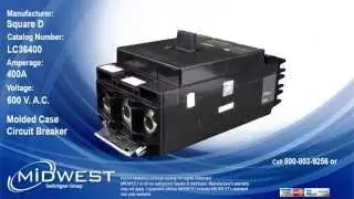 Square D LC36400 Circuit Breaker For Sale