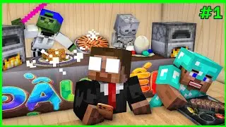 [ Lớp Học Quái Vật ] BỮA ĂN CUỐI CÙNG (#1) | Minecraft Animation