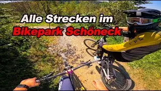 Alle Strecken im Bikepark Sch&ouml;neck mit FIXX Felix / MTB Vlog