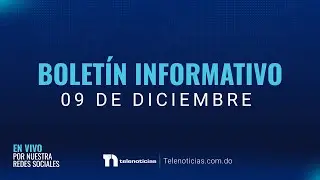 #ENVIVO | Bolet&iacute;n Informativo de Telenoticias con Azize Melgen 09/12/2025