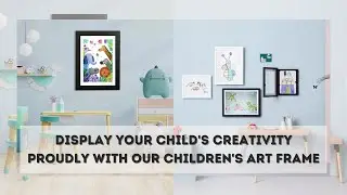 Children Art Frame - Kids Artwork Frames Changeable For 3d Picture Display, Art Projects
