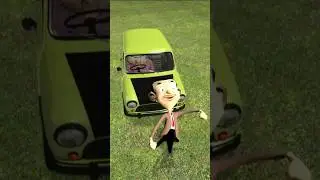 Mrs. Wicket Steals Mr. Bean's Car! #mrbean #shorts