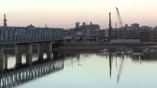 Edogawa River at Twilight Japan (2) 2715
