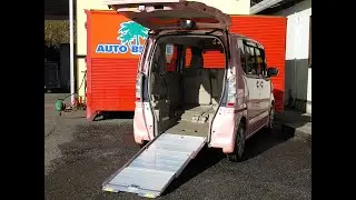 福祉車両　支払総額６８万円　H２７年式　N-BOX+GLパッケージ　車イス仕様車　後期　プレミアムピンクパール　走行43165ｋｍ　車検２年付き