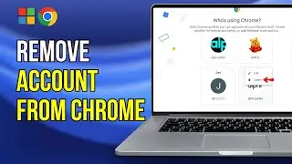 How to Remove Google Account from Chrome Desktop, Laptop (VERY EASY)