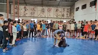 Single leg defence technique🤼&zwj;♂️ ￼by coach 💪🏼 #wrestling #technique ￼