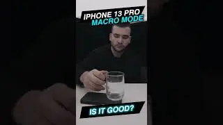 MACRO MODE on IPHONE 13 PRO | IS IT GOOD? #shorts