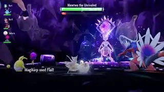 Magikarp OHKO vs Mewtwo the Unrivaled
