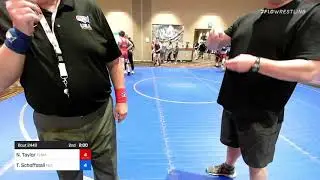 170 Lbs Final - Nathan Taylor, Team Tugman Wrestling Club Vs Toby Schoffstall, FCA Wrestling Of Ce