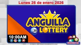 Anguilla Lottery en Vivo | Lunes 26 de enero 2026, 10:00 AM #Loter&iacute;asDominicanas