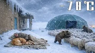 &ndash;78&deg;C Blizzard: 91-Year-Old Woman & Golden Retriever Shield 3 Newborn Pups&mdash;Bears Raid Sheep Shelter