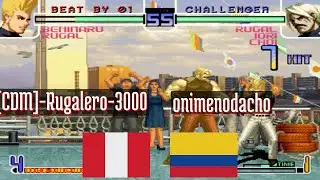 @kf2k2pls: [CDM]-Rugalero-3000 (PE) vs onimenodacho (CO) [KOF 2002 Plus kf2k2 Fightcade] Feb 10