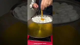 Geblek egg topping #reels #shorts #cookingshorts #foodie #cookingfood