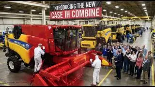 Tour of the Nebraska Case IH combine factory