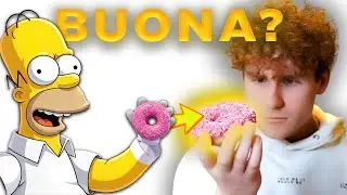 Le CIAMBELLE dei SIMPSON sono DAVVERO buone? 🍩