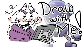 doodling for a project blehh | Drawing Stream (chatting)