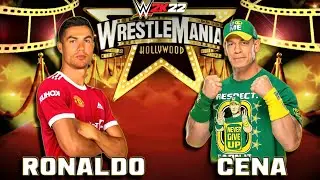 John Cena vs. Cristiano Ronaldo at WrestleMania 2023 | WWE 2K22