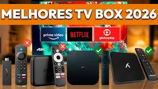 QUAL &Eacute; A MELHOR TV BOX em 2026? ✅ | TOP 8 Custo Benef&iacute;cio - TV BOX 4K, ANDROID E OUTRAS