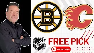 Flames vs Bruins 1/8/26 NHL Picks and Predictions | Scott Rickenbach NHL Best Bet & Betting Tips