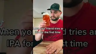 First time trying an IPA.   #shorts #funny #comedy #viral #trending