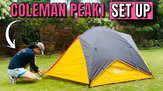 How to Set Up the Coleman PEAK1 Tent (& Pack Away too!)