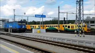 Vlaky ve Veselí nad Lužnicí