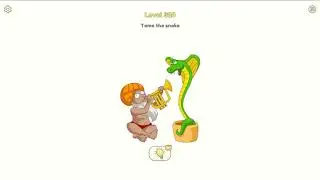 DOP 2 Level 328 (Tame the snake) ✅ - DOP 2 Delete One Part Level 328 - Slow Motion Guide