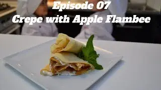 NakaNo Cuisine S01 ep07 Crepe with Apple Flambe
