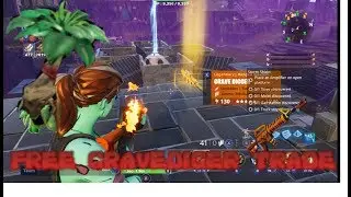 FREE GRAVEDIGGER TRADE FOR FIBROUS HERBS FORTNITE SAVE THE WORD