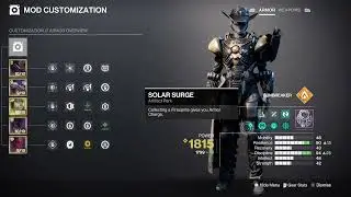 Severance Enclosure does not prevent armor charges through Solar Surge artifact mod