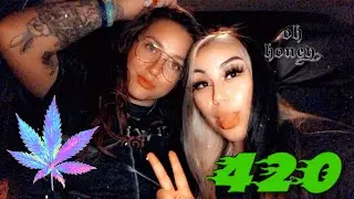 $moking dabs for the first time!! // smoke with me